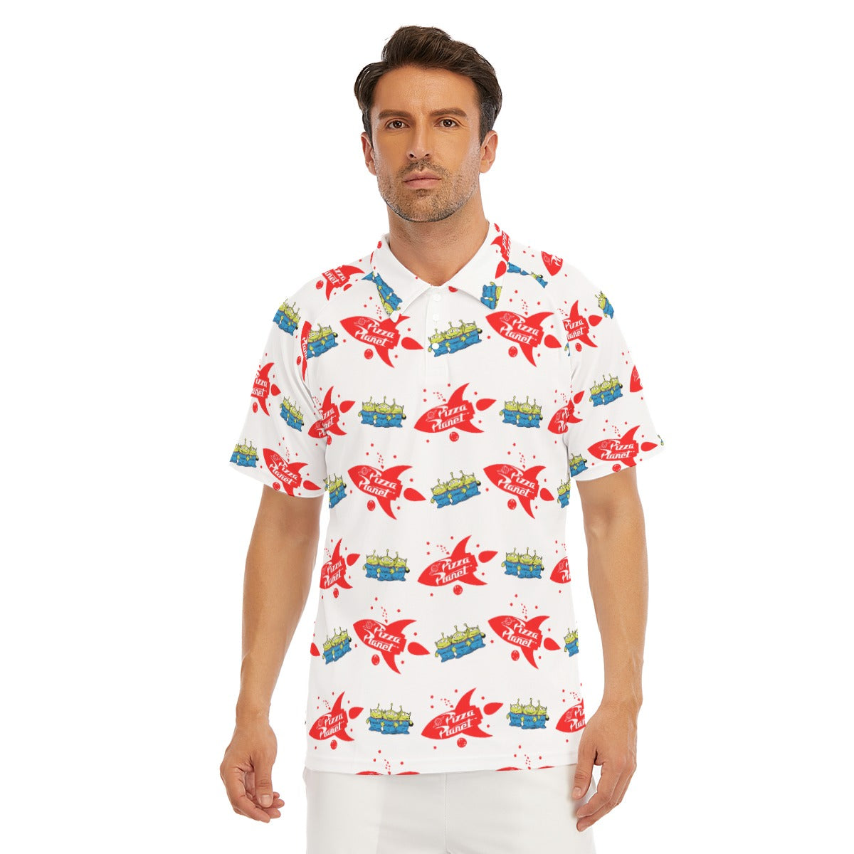 Galactic Rocket Party - Men's Polo Shirt