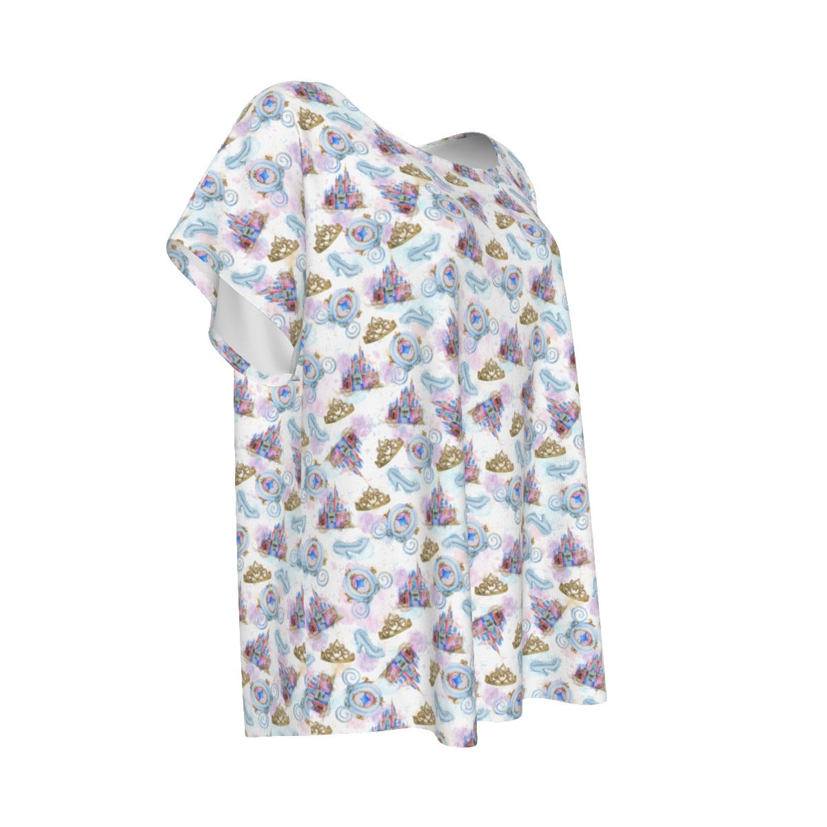 Watercolor Fairytale Fantasy - Women’s Relaxed Fit Scoop Tee