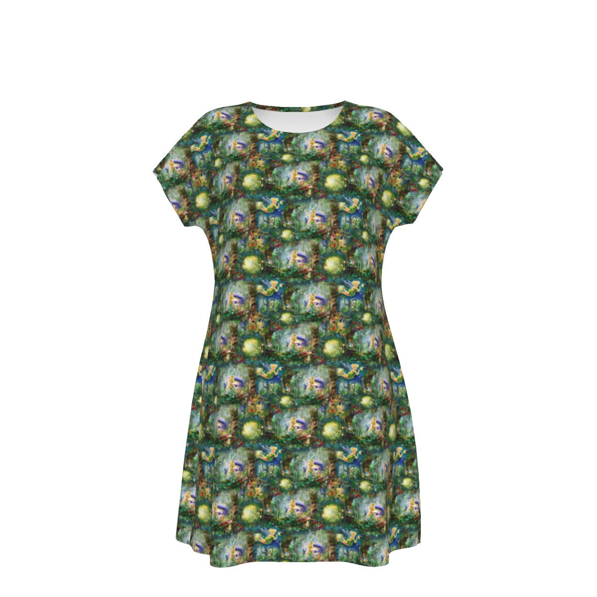 Pixie Fairy in Hollow - Women's T-Shirt Dress