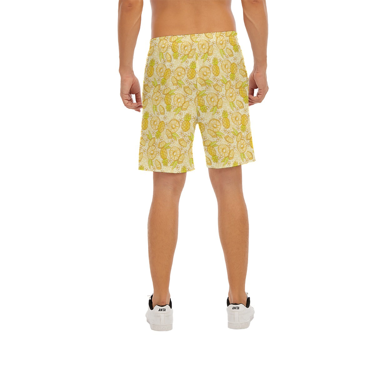 Summer Fruits - Pineapple - Men’s Pocket Beach Shorts