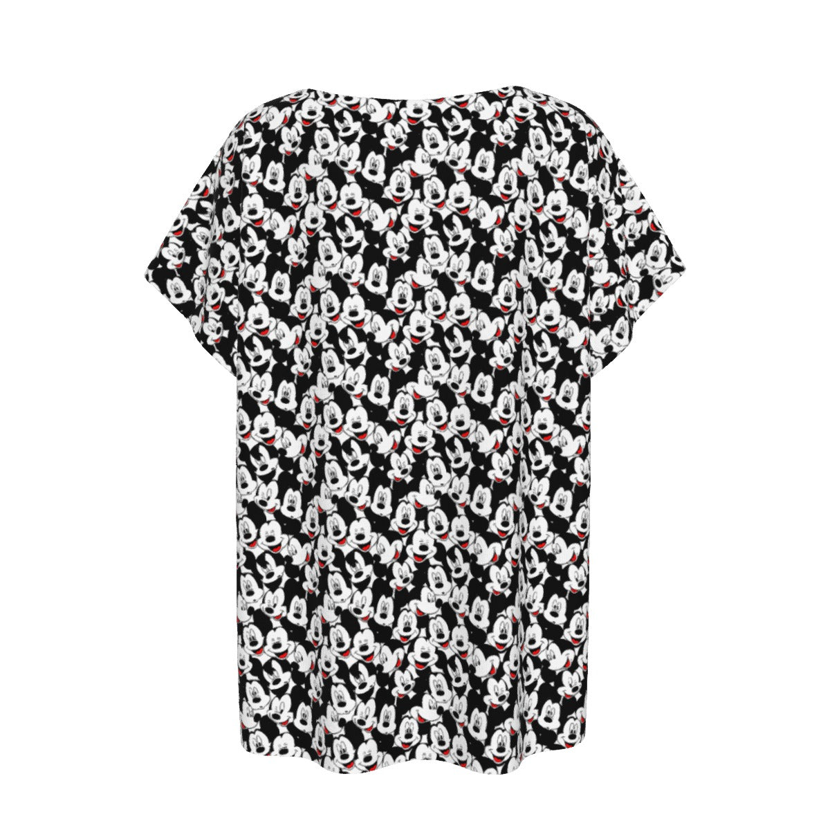 Many Faces of Classic Mouse - Women’s Relaxed Fit Scoop Tee
