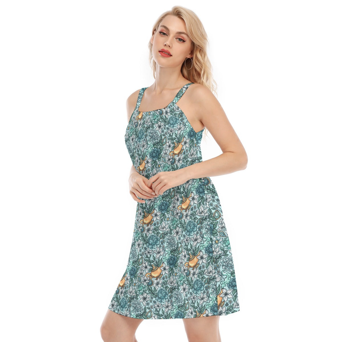Fairytale Florals - Arabian Princess - Women’s Adjustable Sundress