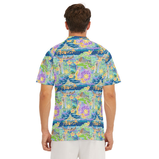 Lantern Festival Glow - Men's Polo Shirt