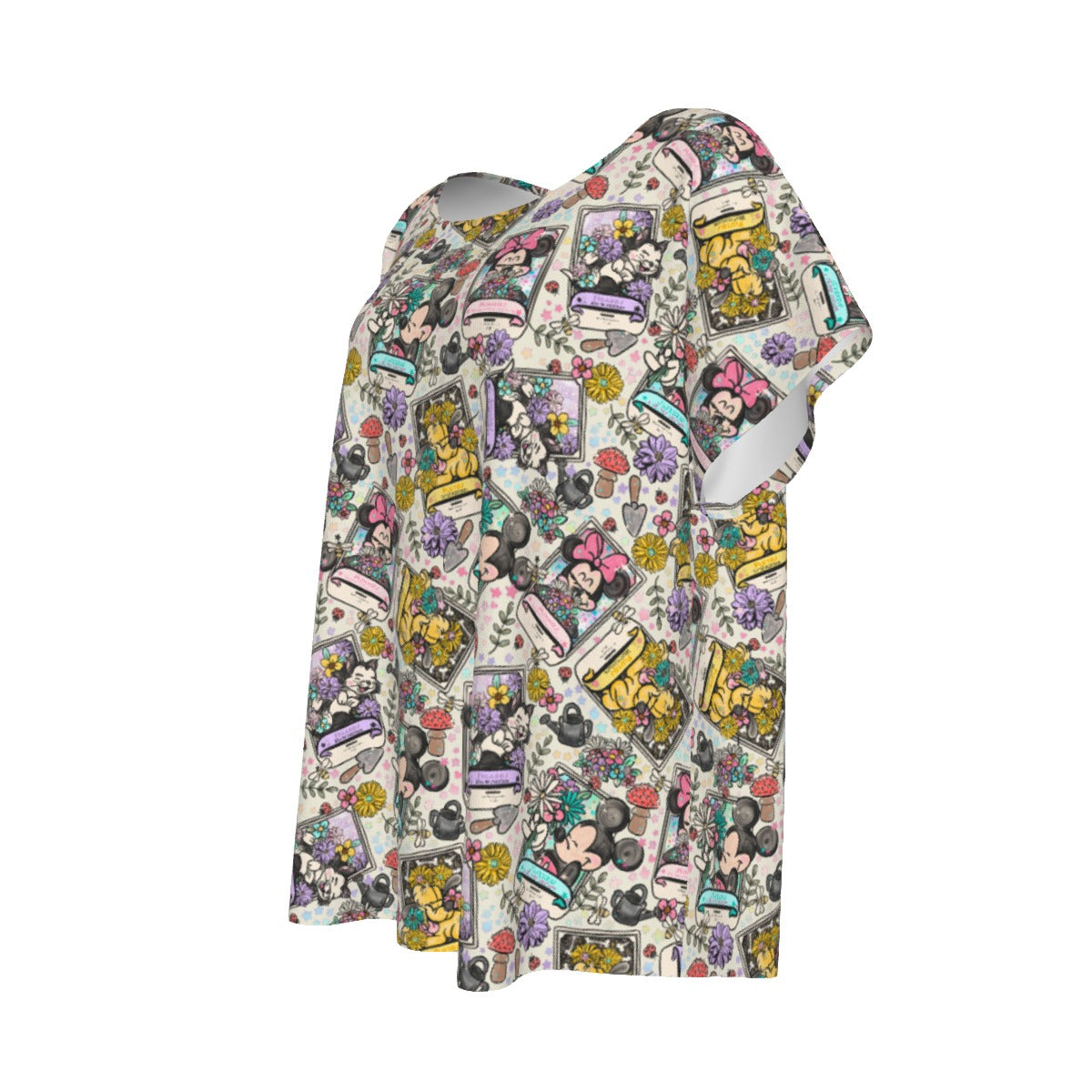 Garden Helpers Seed Packetskets - Women’s Relaxed Fit Scoop Tee