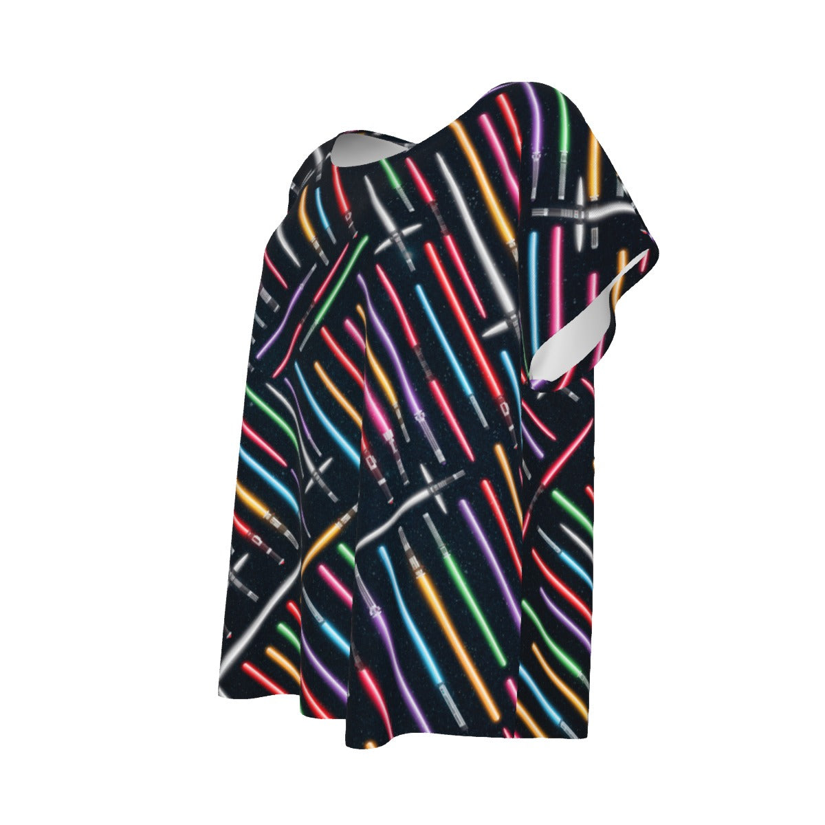 Vibrant Galaxy Sabers - Women’s Relaxed Fit Scoop Tee