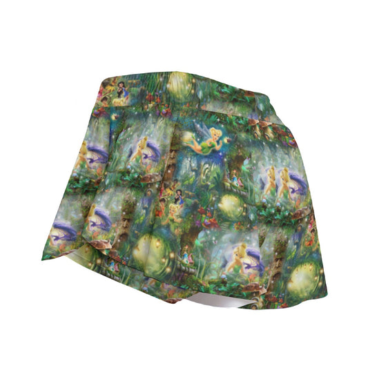 Pixie Fairy in Hollow - Women's Flowy Pocket Shorts