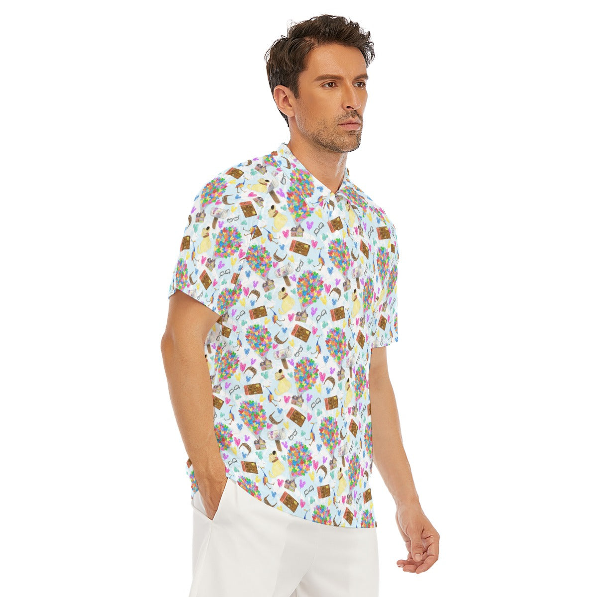 Up Adventure Icons - Men's Polo Shirt