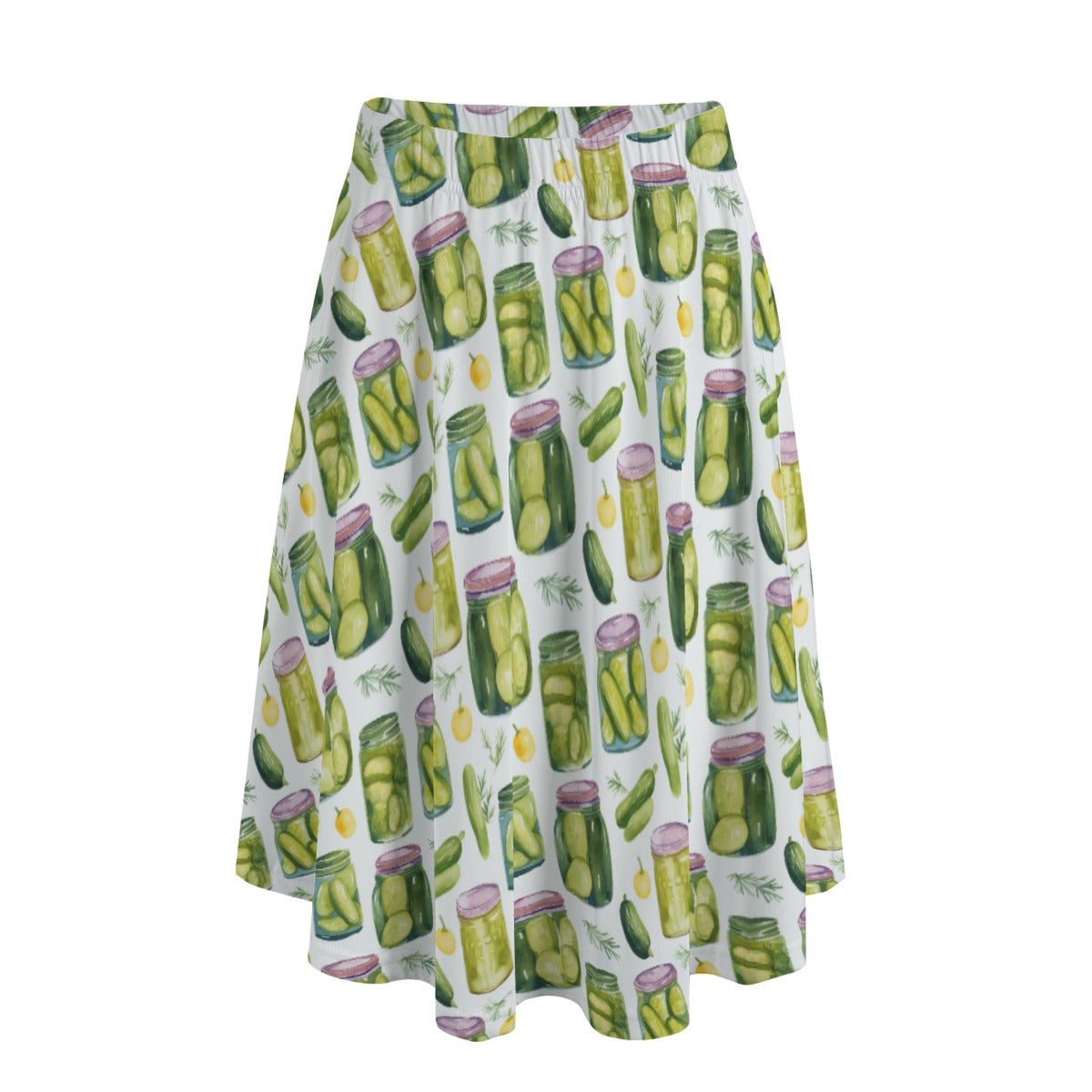Perfect Pickle Jars - Women's Pocket Midi Skirt