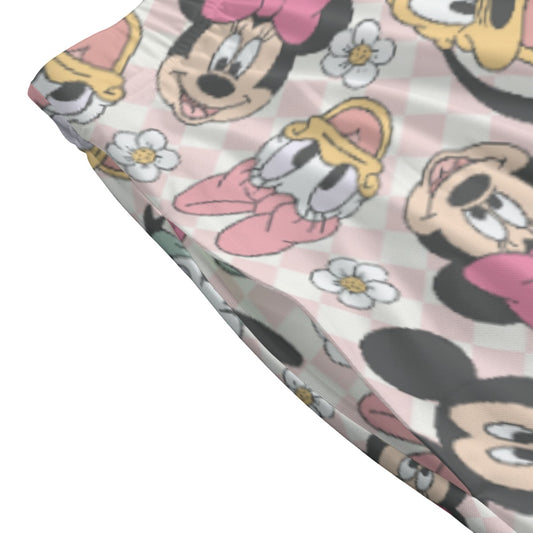 Pastel Picnic Party - Women's Pocket Midi Skirt