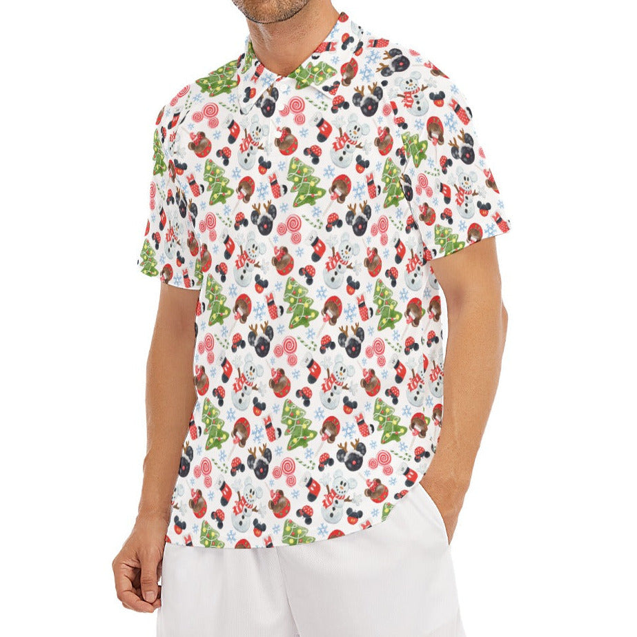 Mouse Magic Christmas - Men's Polo Shirt