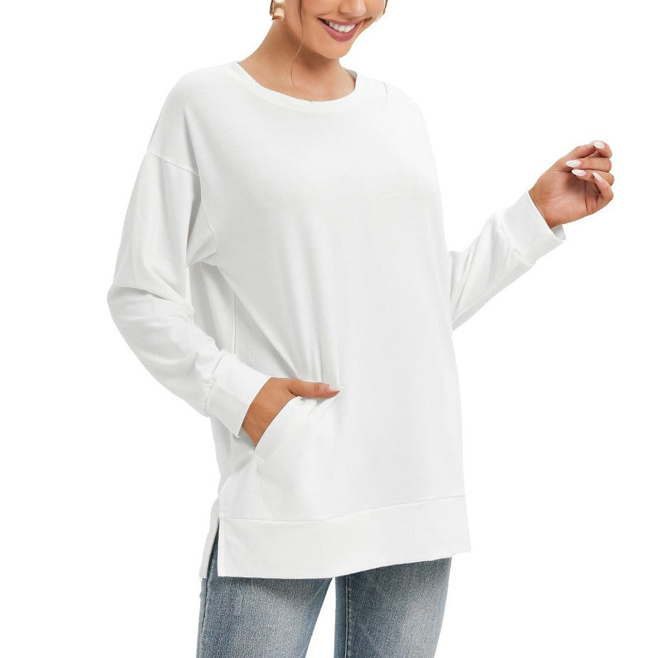 Pick Any Print from our Shop - Women's Long Pocket Sweatshirt