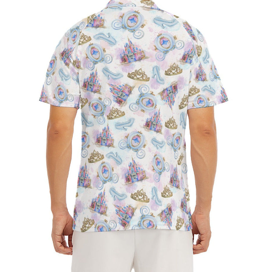 Watercolor Fairytale Fantasy - Men's Polo Shirt
