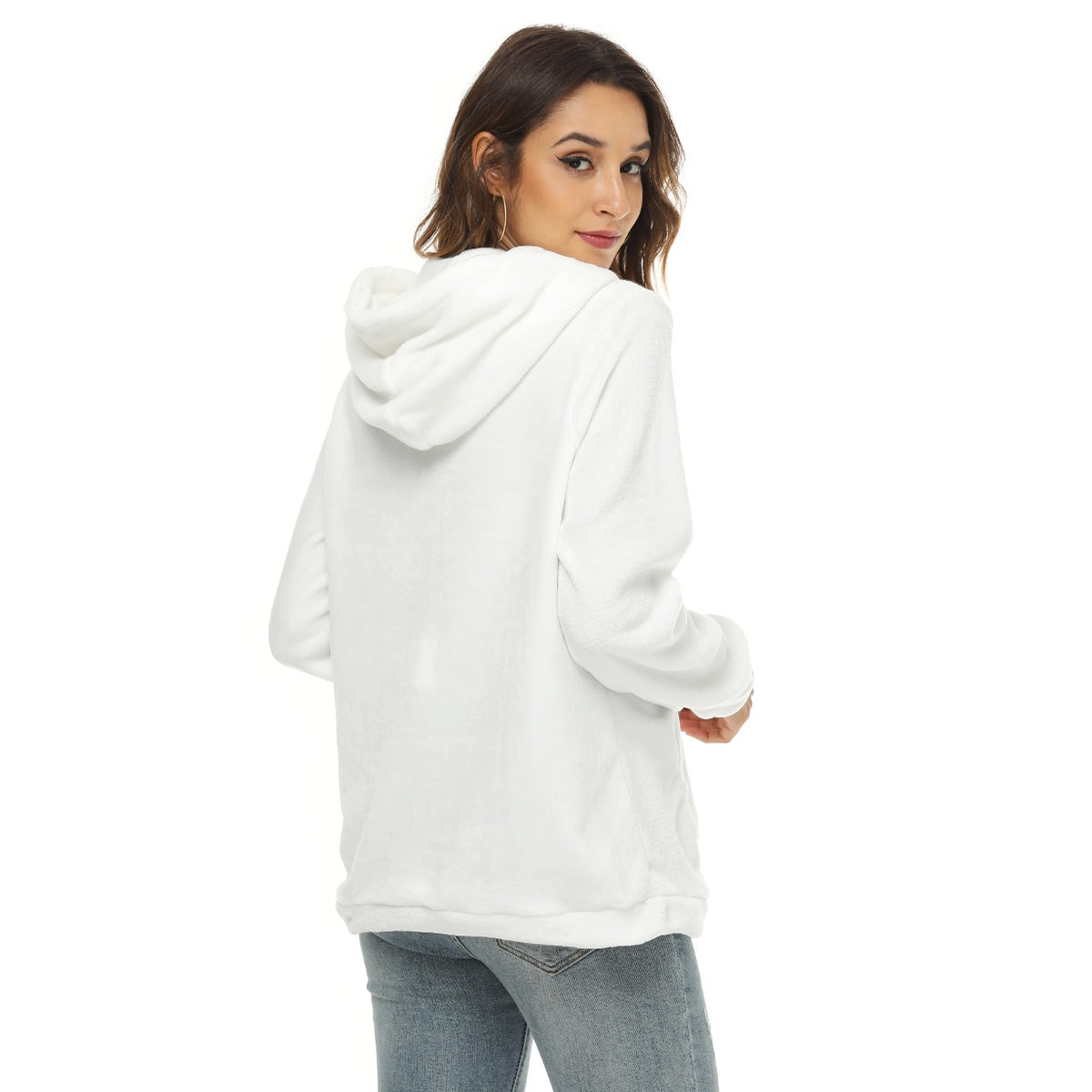 Pick Any Print from our Shop - Women's Borg Fleece Hoodie