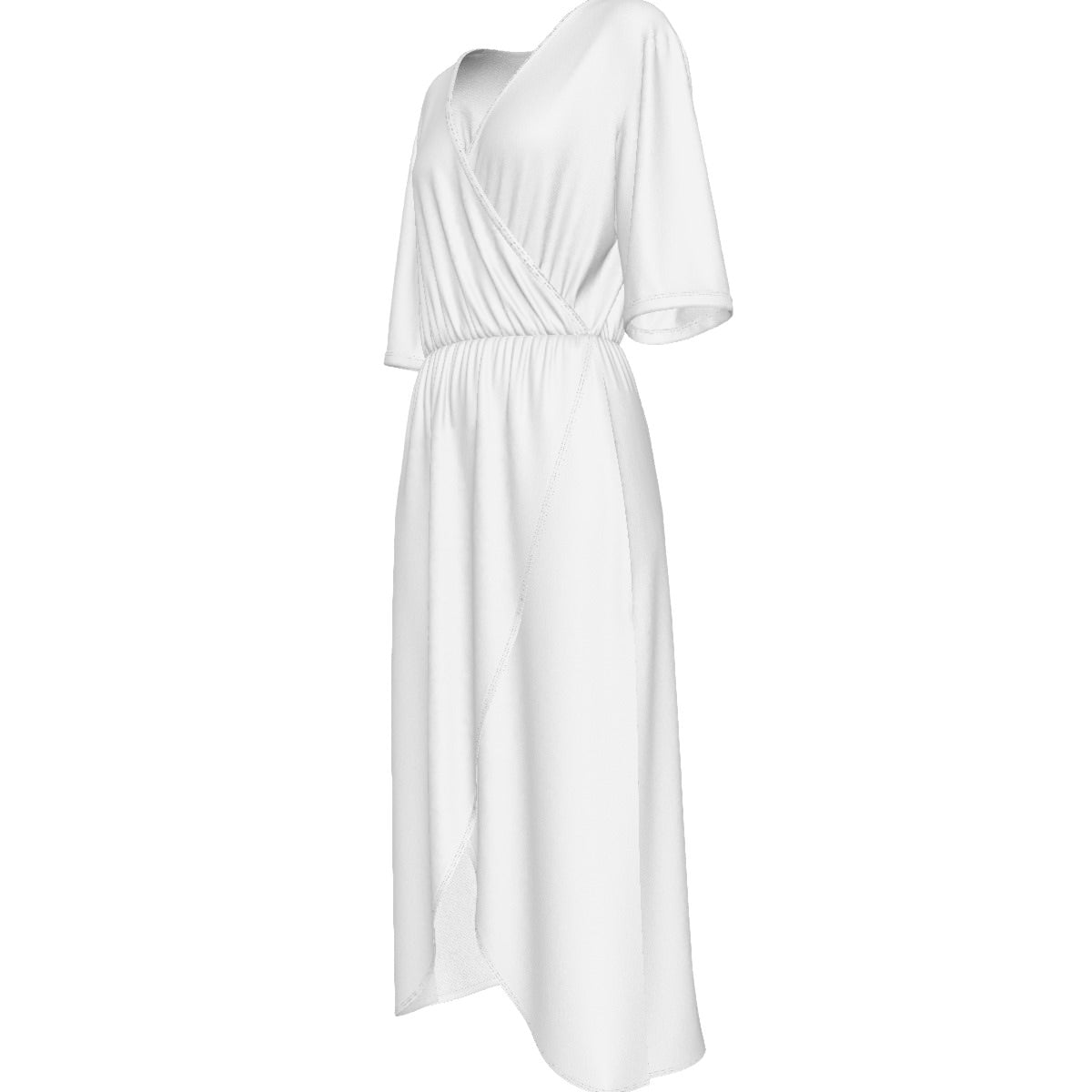 Pick Any Print from our Shop - Women’s V-Neck Wrap Midi Dress