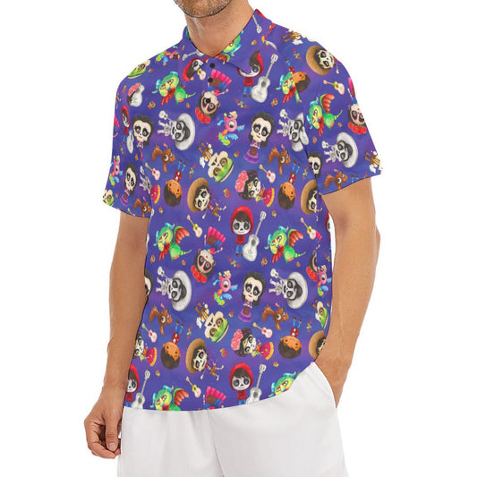 Poco Loco Día de Muertos - Men's Polo Shirt