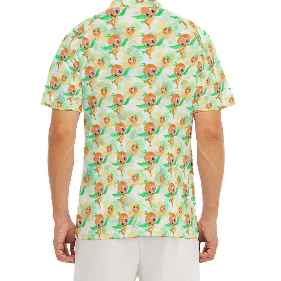 Sunny Citrus Thoughts - Men's Polo Shirt