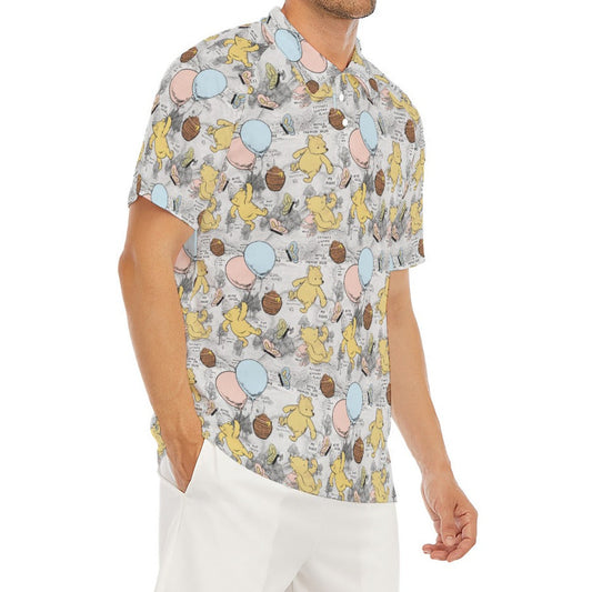 Silly Old Bear - Men's Polo Shirt