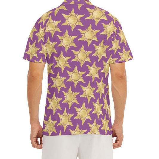 Golden Sun Symbols - Men's Polo Shirt