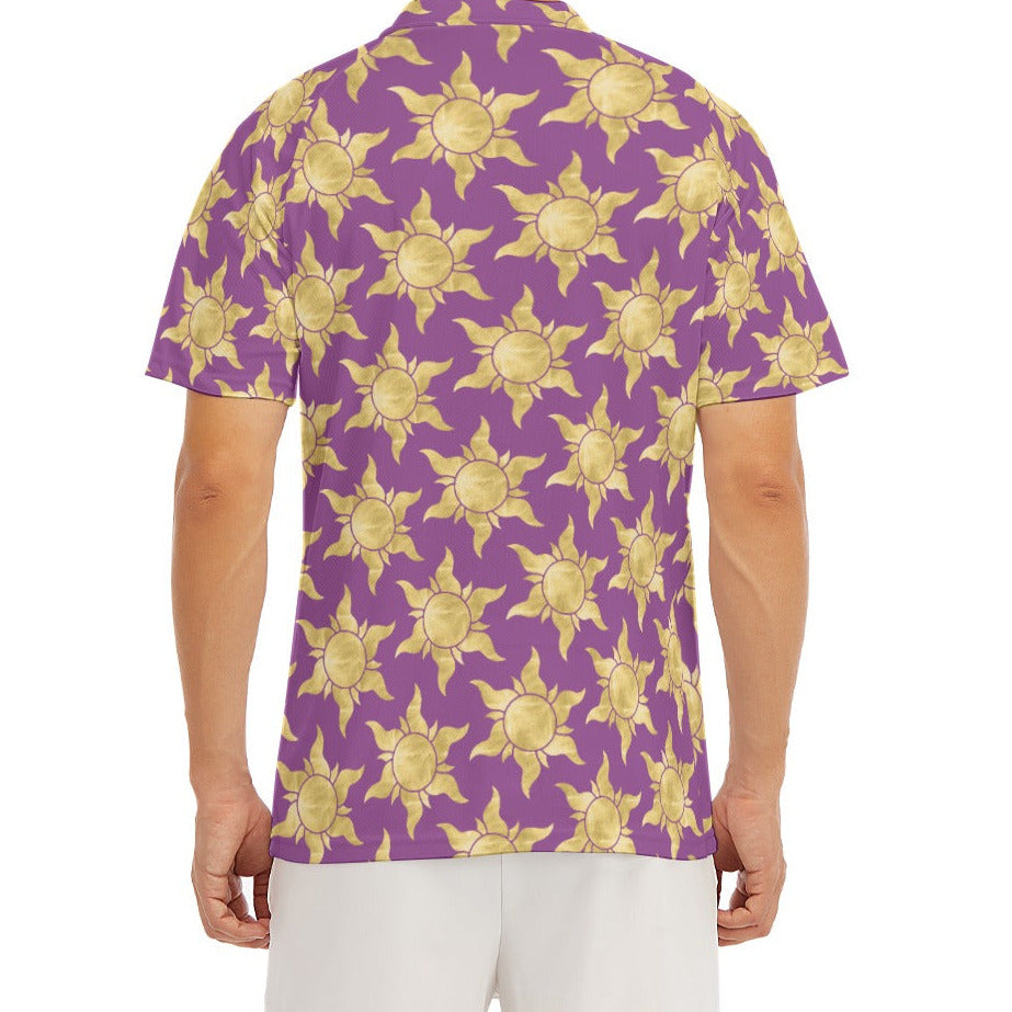 Golden Sun Symbols - Men's Polo Shirt