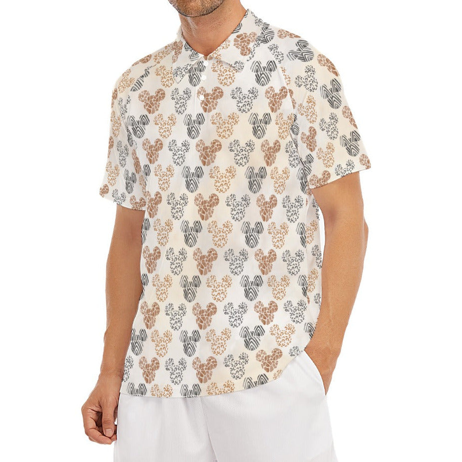 Safari Mouse Ears - Men's Polo Shirt