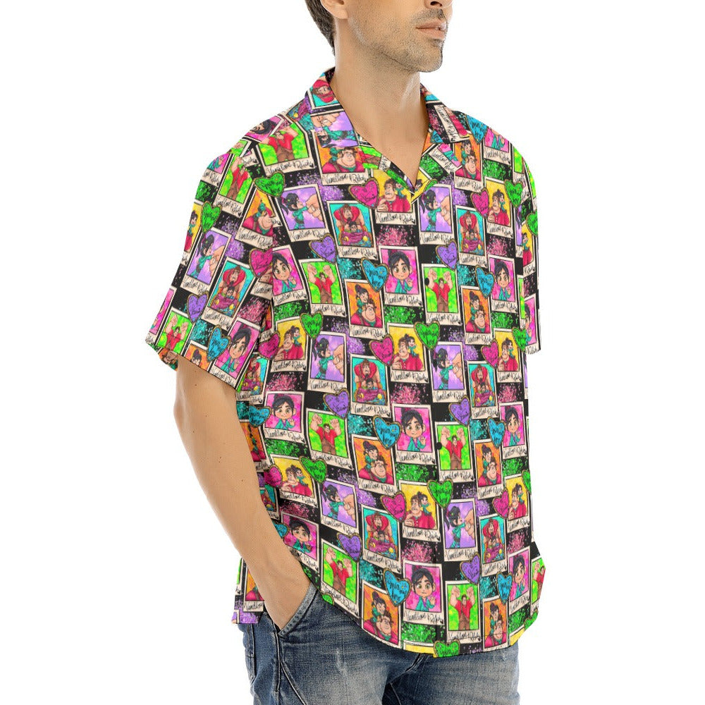 You're My Hero - Men's Hawaiian Button Up Shirt