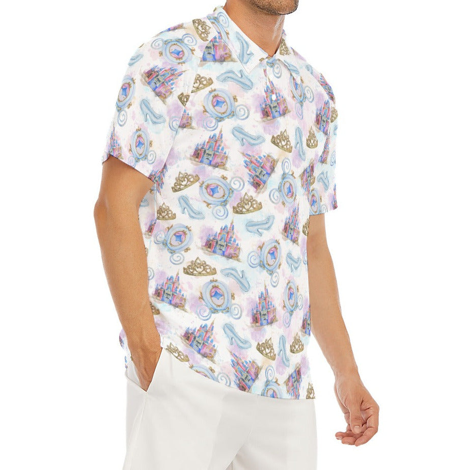 Watercolor Fairytale Fantasy - Men's Polo Shirt