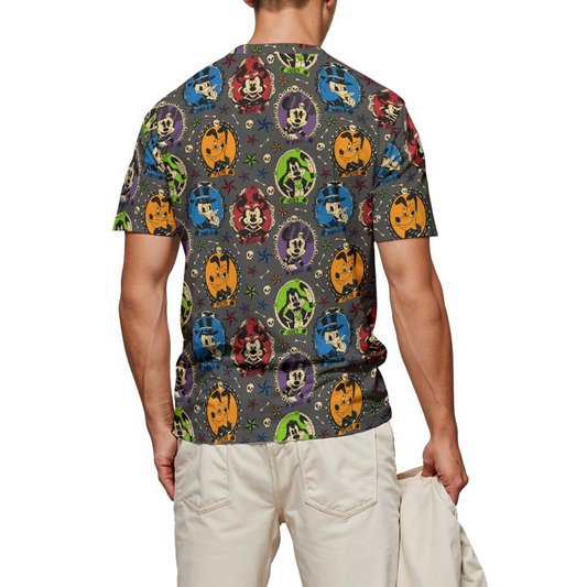 Gothic Halloween Cameos - Men's Short Sleeve T-Shirt