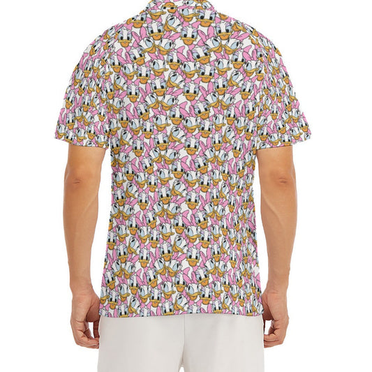 Many Faces of Sassy Duck - Men's Polo Shirt