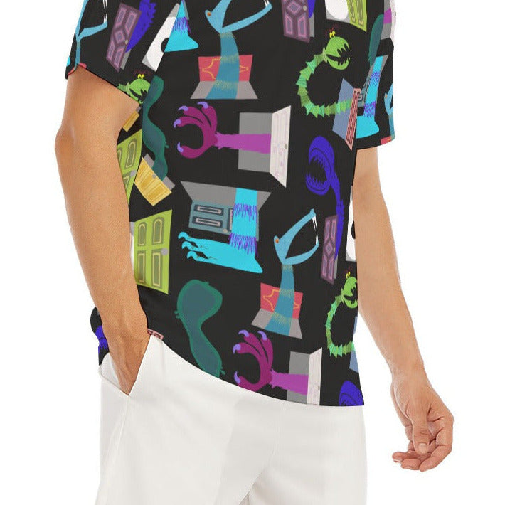 Monsters in Closets - Men's Polo Shirt