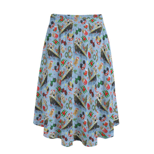 Very Merrytime Christmas Cruise - Women's Pocket Midi Skirt