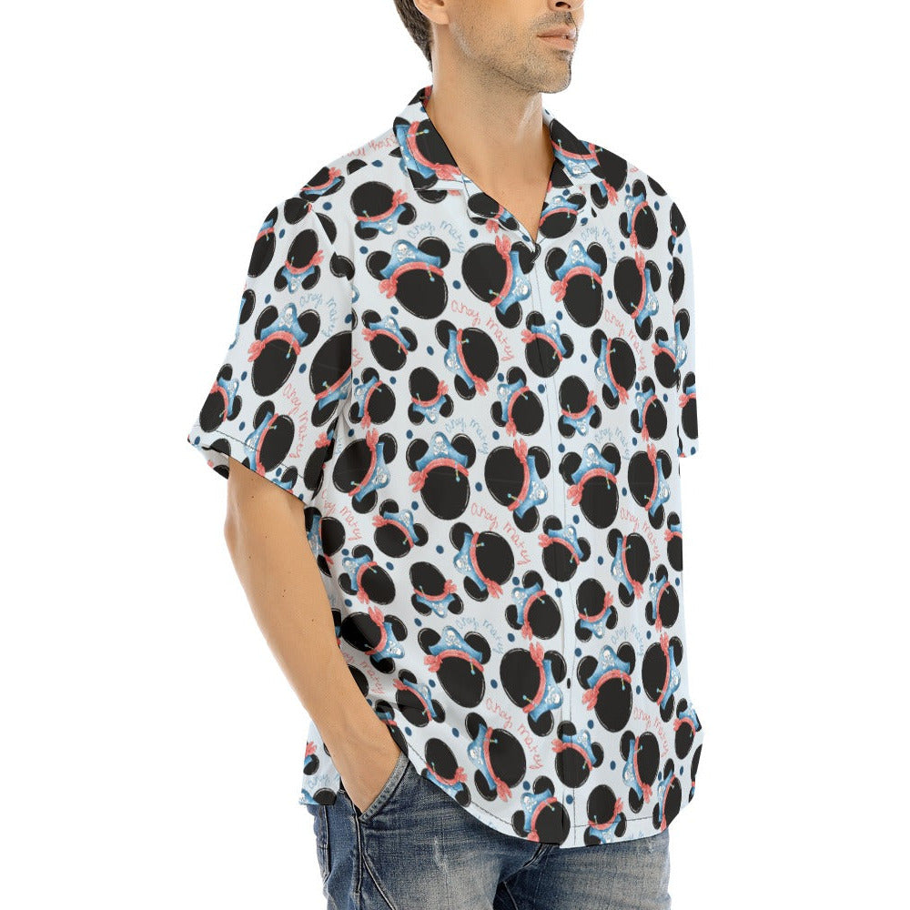 Pirate Life Adventure - Men's Hawaiian Button Up Shirt