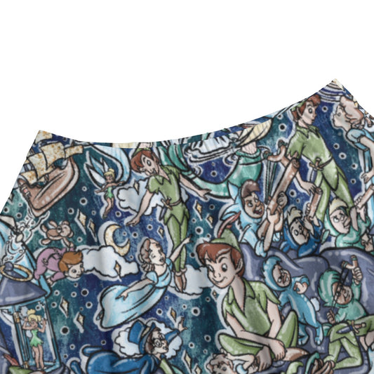 Magical Skybound Adventure - Women's Pocket Midi Skirt