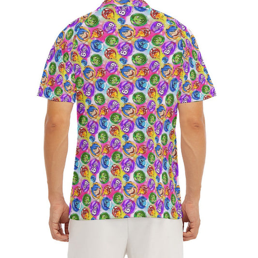 Inside Out Emotions - Men's Polo Shirt