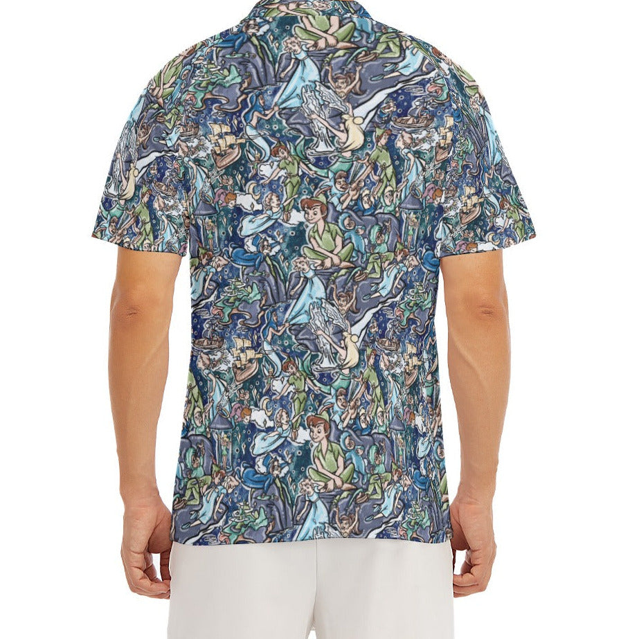 Magical Skybound Adventure - Men's Polo Shirt
