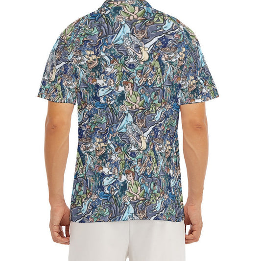 Magical Skybound Adventure - Men's Polo Shirt