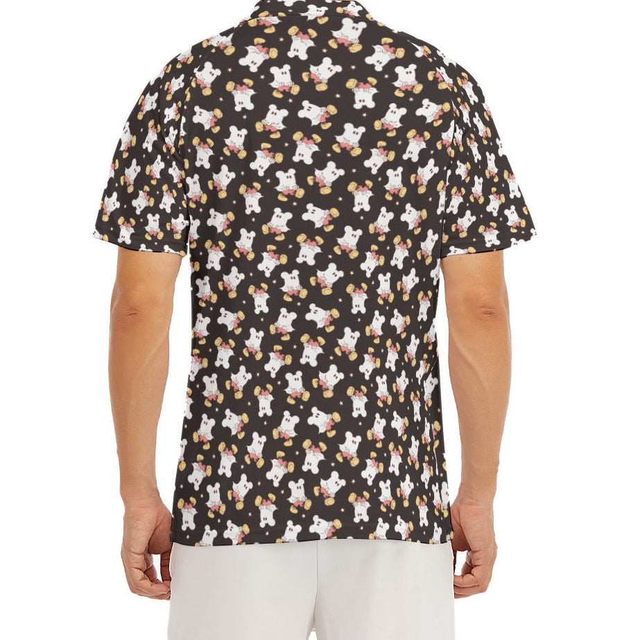 Ghostly Mouse - Men's Polo Shirt
