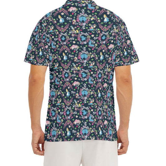 Garden Whimsy - Wonderland Dreams - Men's Polo Shirt