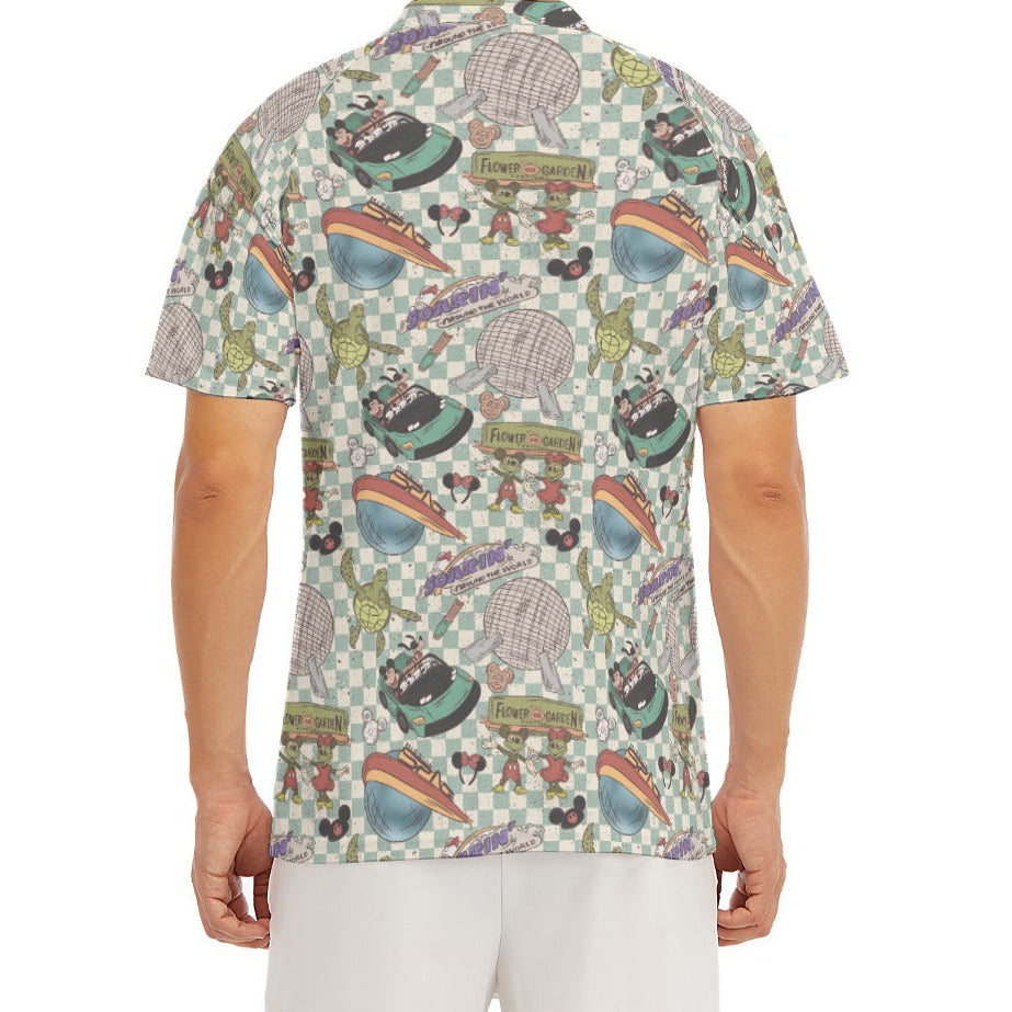 Hand Drawn EC - Men's Polo Shirt