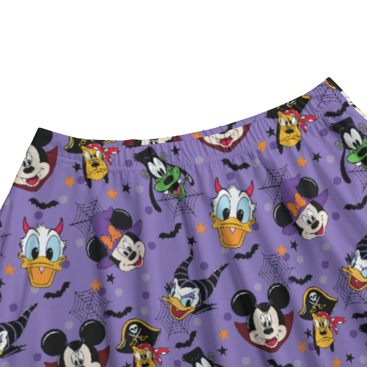 Halloween Friends in Costume - Women's Pocket Midi Skirt