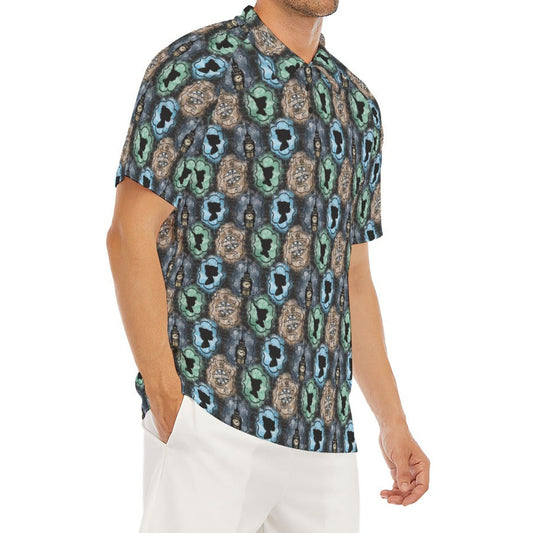 Starry Flight Silhouettes - Men's Polo Shirt