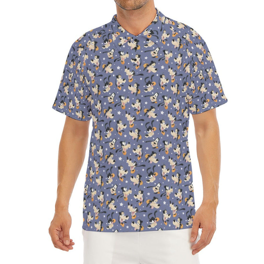 Funny Silly Dog - Men's Polo Shirt
