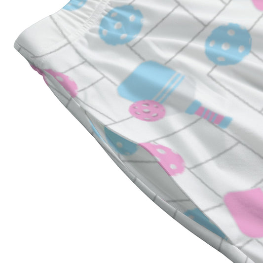 Pickleball Court Spin - Women's Pocket Midi Skirt