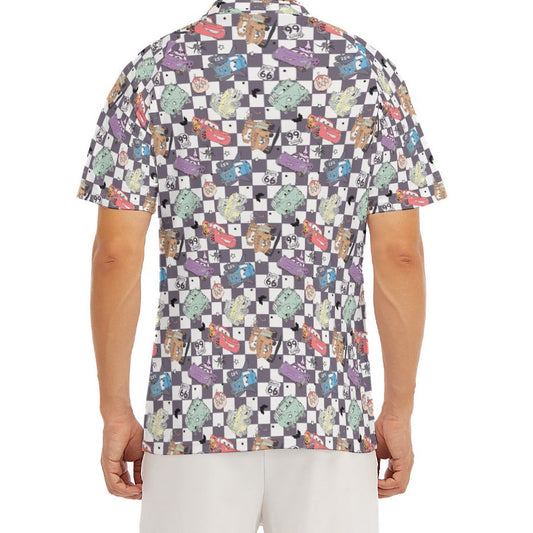 Halloween Racing Crew - Men's Polo Shirt