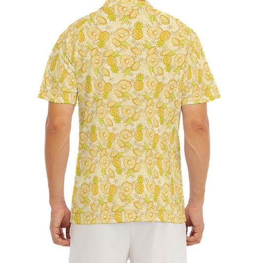Summer Fruits - Pineapple - Men's Polo Shirt