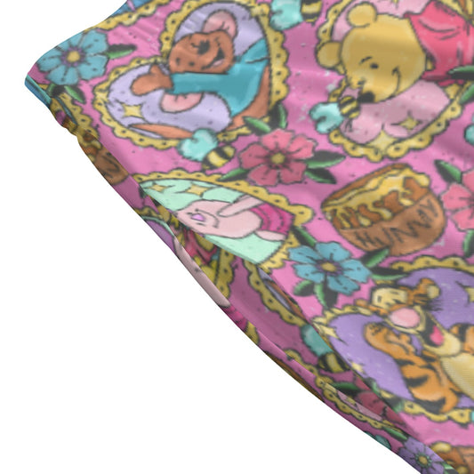 Tattoo Hearts Woodland Friends - Women's Pocket Midi Skirt