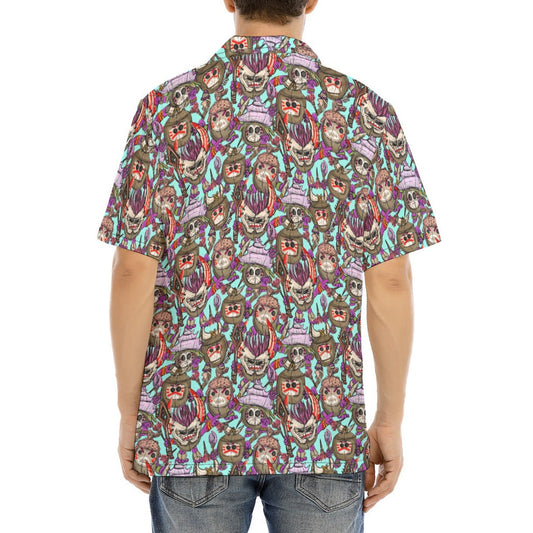 Island Coconut Pirates - Men's Hawaiian Button Up Shirt