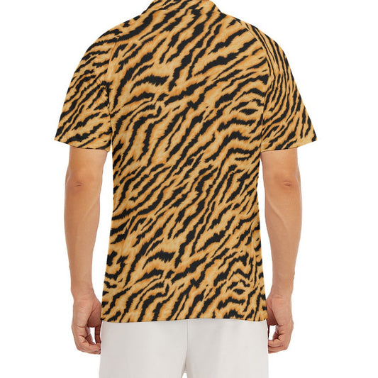 Animal Print - Tiger - Men's Polo Shirt