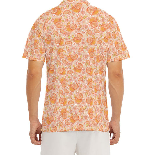 Summer Fruits - Oranges - Men's Polo Shirt