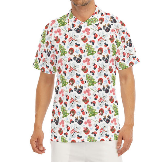Mouse Magic Christmas - Men's Polo Shirt