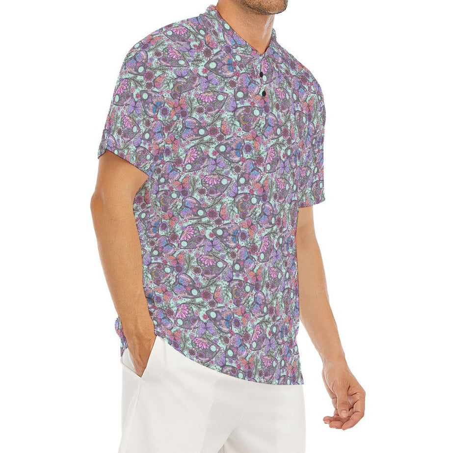 Butterfly Planchettes - Men's Polo Shirt